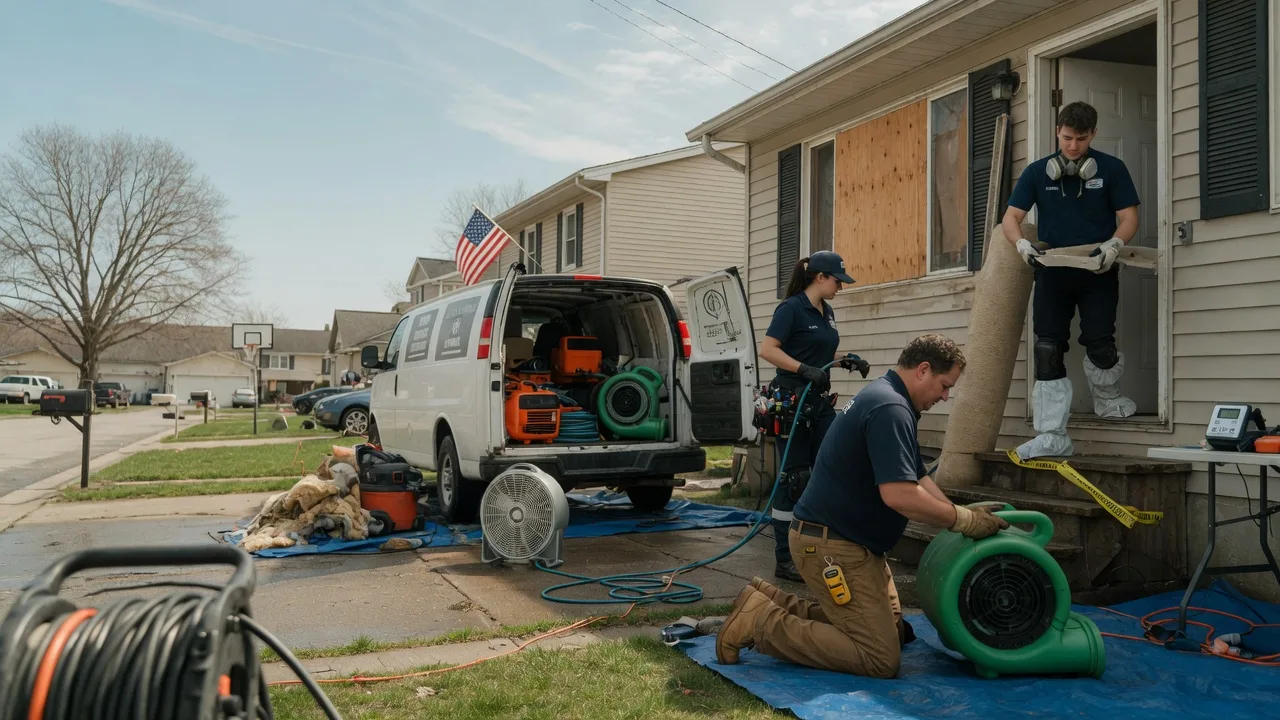 Water Damage Restoration in Clinton, LA near me